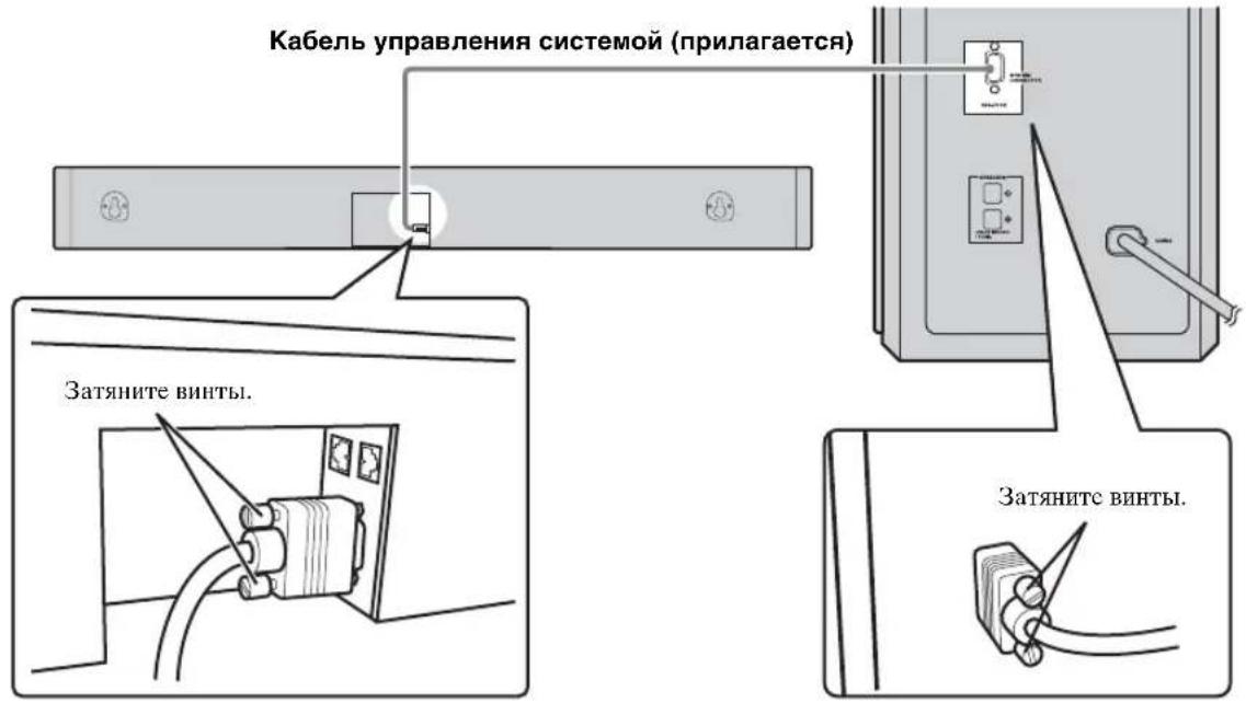 YAMAHA YAS81 - IopKIOueHne ceHTpaJIbHOcTeMbI n ca6Bypepa/6loka ynpaBJeHHa cncTeMoJ - 2