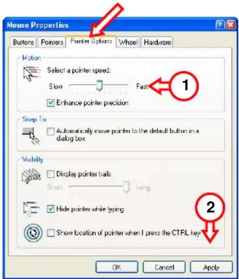 CONCEPTRONIC Lounge’n’Look - Pointer settings - 1