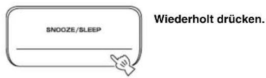 YAMAHA TSX130 - Wahlen Sie die Einschlafzeit aus. - 1