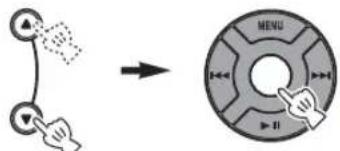 YAMAHA TSX130 - Select the desired dimmer level. - 1