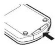 YAMAHA TSX130 - Sostituzione della batteria del telecomando - 5