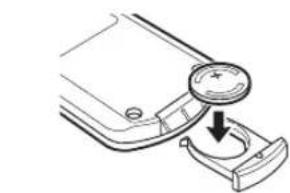 YAMAHA TSX130 - ■Remplacement de la pile du boitier de télécommande - 3