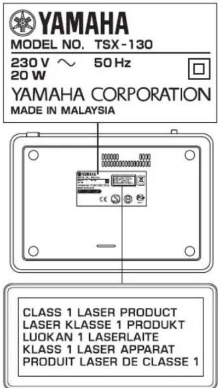 YAMAHA TSX130 - 1
