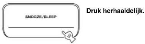 YAMAHA TSX130 - Selecteer de slaaptijd. - 1