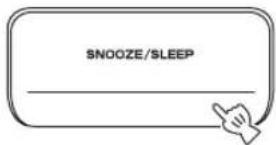 YAMAHA TSX130 - Uso della funzione snooze. - 1