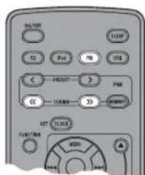 YAMAHA TSX130 - Sintonización de emisoras de radio - 1