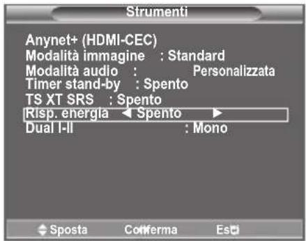 SAMSUNG LE40A4577C1DXXC - Impostazioni rapide - 1