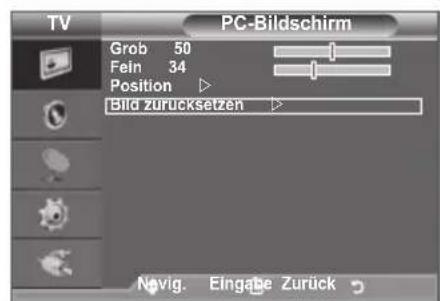 SAMSUNG LE40A4577C1DXXC - Bild zurücksetzen - 6