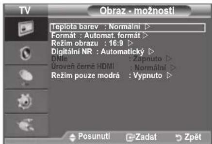 SAMSUNG LE40A4577C1DXXC - Návrat k výchozímu nastavení obrazu od vyrobce - 3