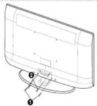 SAMSUNG LE40A4577C1DXXC - Installation du support - 2