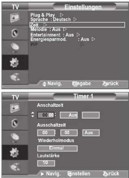 SAMSUNG LE40A4577C1DXXC - Fernsehgerät automatisch ein- und ausschalten - 1