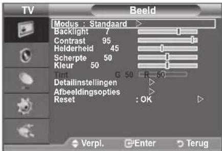 SAMSUNG LE40A4577C1DXXC - De beeldstandaard wijzigen - 1