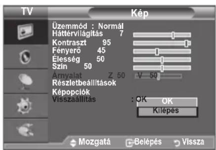 SAMSUNG LE40A4577C1DXXC - Visszaterhet a gyari képbéallitasi alapérékrek. - 1