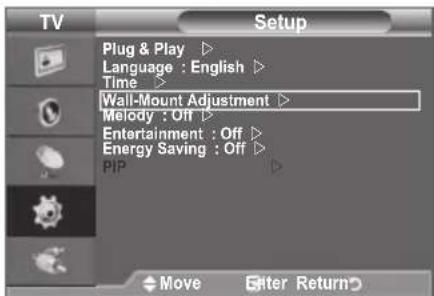 SAMSUNG LE40A4577C1DXXC - Entering the menu - 1