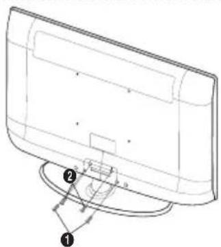 SAMSUNG LE40A4577C1DXXC - Instalacion del soporte - 2