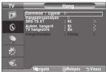 SAMSUNG LE40A4577C1DXXC - Hangbeállítások - 1