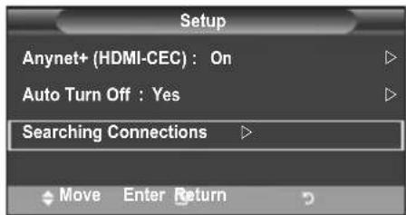 SAMSUNG LE40A4577C1DXXC - Scanning and Switching between Anynet+ Devices - 2