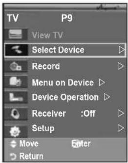 SAMSUNG LE40A4577C1DXXC - Scanning and Switching between Anynet+ Devices - 1