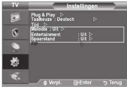 SAMSUNG LE40A4577C1DXXC - Melodie / Entertainment / Spaarstand - 1
