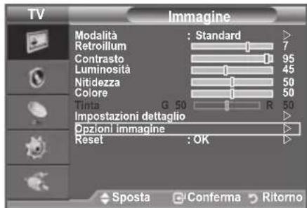 SAMSUNG LE40A4577C1DXXC - Configurazione di Opzioni imagine - 1