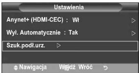 SAMSUNG LE40A4577C1DXXC - Wyszukiwanie i przyȩczanie pomietdzy urzadzeniami Anynet+ - 2