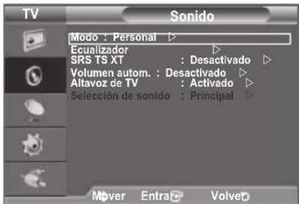 SAMSUNG LE40A4577C1DXXC - Funciones de sonido - 1