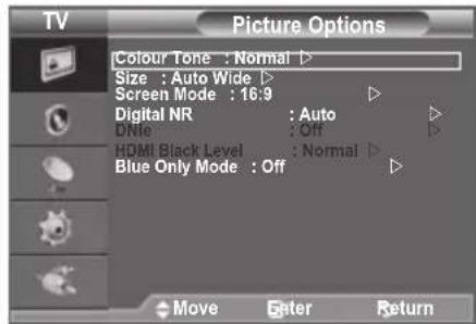 SAMSUNG LE40A4577C1DXXC - Colour Tone: Cool2/Cool1/Normal/Warm1/Warm2 - 2