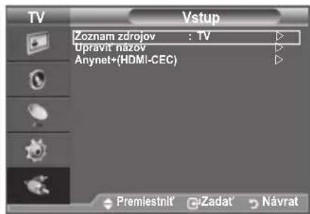 SAMSUNG LE40A4577C1DXXC - Vyber zdroja - 1