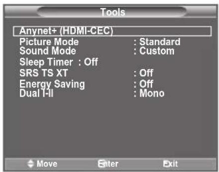 SAMSUNG LE40A4577C1DXXC - Using the Anynet+ Function - 1