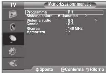 SAMSUNG LE40A4577C1DXXC - > Modalità del canale - 2