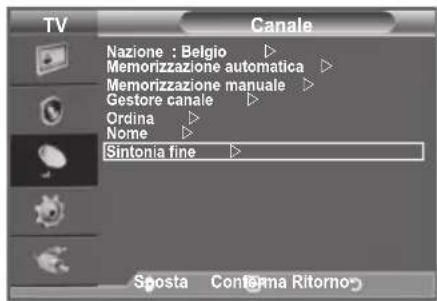 SAMSUNG LE40A4577C1DXXC - Sintonia fine dei canali - 1