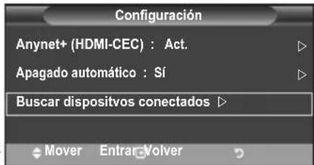 SAMSUNG LE40A4577C1DXXC - Búsqueada y cambio de dispositivos Anynet+ - 2