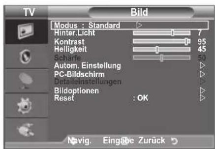 SAMSUNG LE40A4577C1DXXC - Bild zurücksetzen - 1