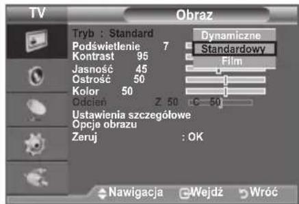 SAMSUNG LE40A4577C1DXXC - Tryb wyświetlania obrazu są za dostosowej do indywidualnych upodoban. - 2