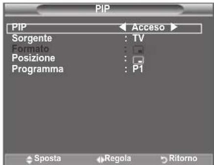 SAMSUNG LE40A4577C1DXXC - PIP: Acceso/Spento - 1