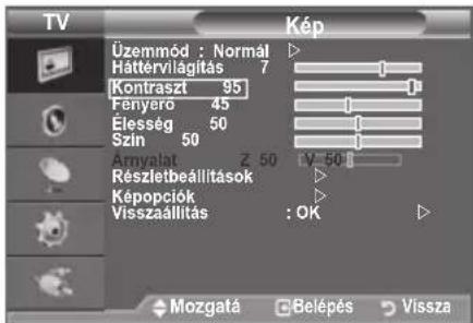 SAMSUNG LE40A4577C1DXXC - A keszülék szamos olyan beállitással rendelkezik, mellyel szabályozhatja a képminóseget. - 1
