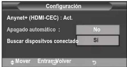 SAMSUNG LE40A4577C1DXXC - Apagado automatico de un dispositivo Anynet+ cuando el televator está apagado - 1