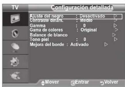 SAMSUNG LE40A4577C1DXXC - Configuración detallada de los values de laImagen - 2