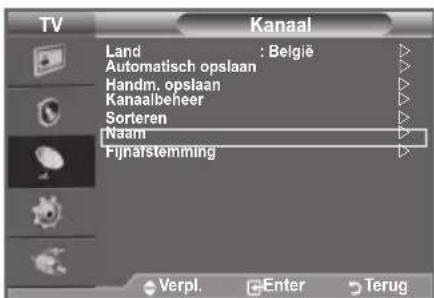 SAMSUNG LE40A4577C1DXXC - Kanaalnamen vastleggen - 1