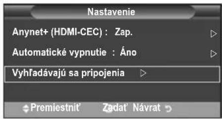 SAMSUNG LE40A4577C1DXXC - Vyhladávanie a prepínanie medzi zariadeniami so systémom Anynet+ - 2