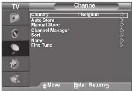 SAMSUNG LE40A4577C1DXXC - Storing Channels Automatically - 1