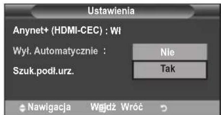 SAMSUNG LE40A4577C1DXXC - Automatyczne wyluczanie urzadzenia Anynet+ w momencie wyluczenia telewizora - 1