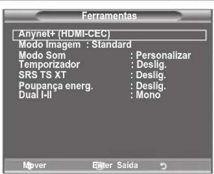 SAMSUNG LE40A4577C1DXXC - Utilizar o Botão TOOLS - 1
