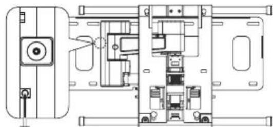 SAMSUNG LE40A4577C1DXXC - Ajustement fixation murale (vendu séparément) (en fonction du modulo) - 2
