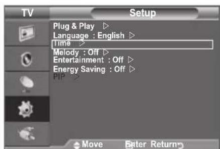 SAMSUNG LE40A4577C1DXXC - Setting the Sleep Timer - 1