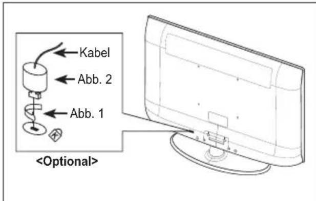 SAMSUNG LE40A4577C1DXXC - Kensington-Schloss als Diebstahlsicherung (modellabhängig) - 1