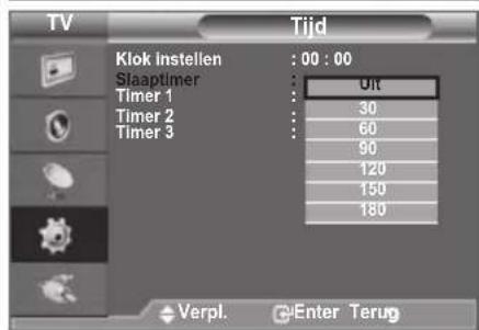 SAMSUNG LE40A4577C1DXXC - De slaaptimer instellen - 2