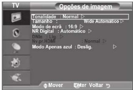 SAMSUNG LE40A4577C1DXXC - Tonalidade: Cores frias2/cores frias1/Normal/ Cores quentes1/Cores quentes2 - 2