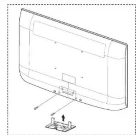 SAMSUNG LE40A4577C1DXXC - Instalace sady pro upevnéni na zed' - 1