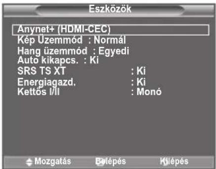 SAMSUNG LE40A4577C1DXXC - Az Anynet+ funkció használata - 1